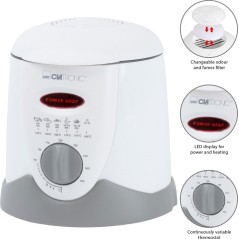 Clatronic 1L Deep Fryer - Perfect for Crispy Fries & Delicious Treats! | Order Now!